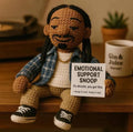 Emotional Support Snoop Dogg Crochet Doll